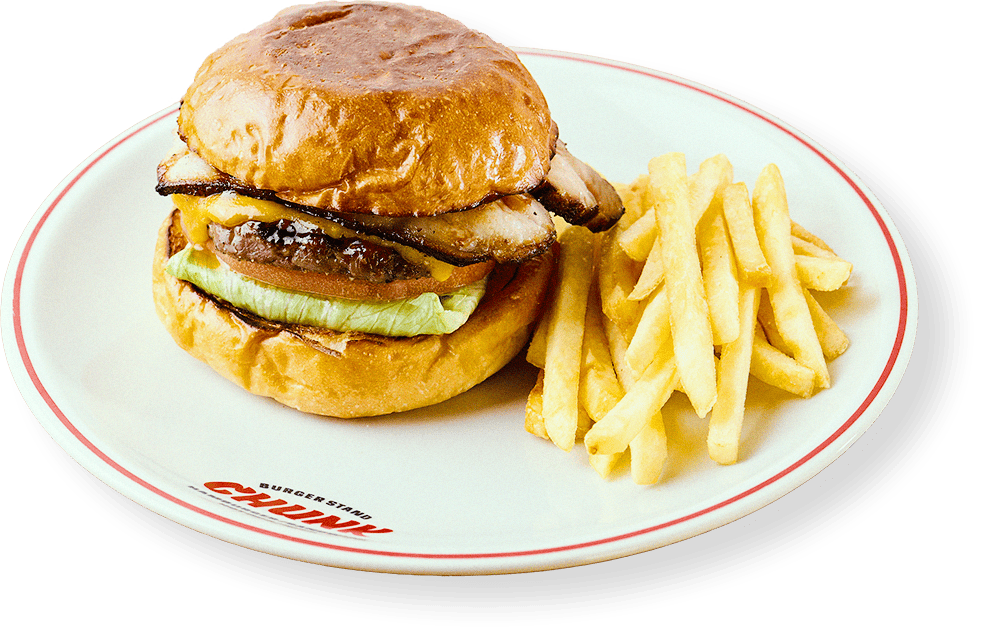 ベーコンチーズバーガー